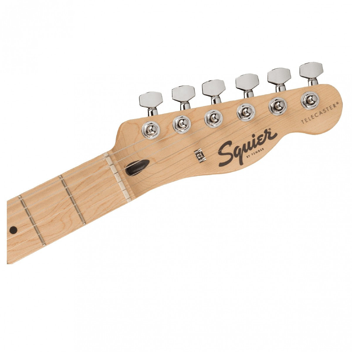 Fender Squier FSR Bullet Telecaster Maple Fingerboard, Black Pickguard - Olympic White detail image 4