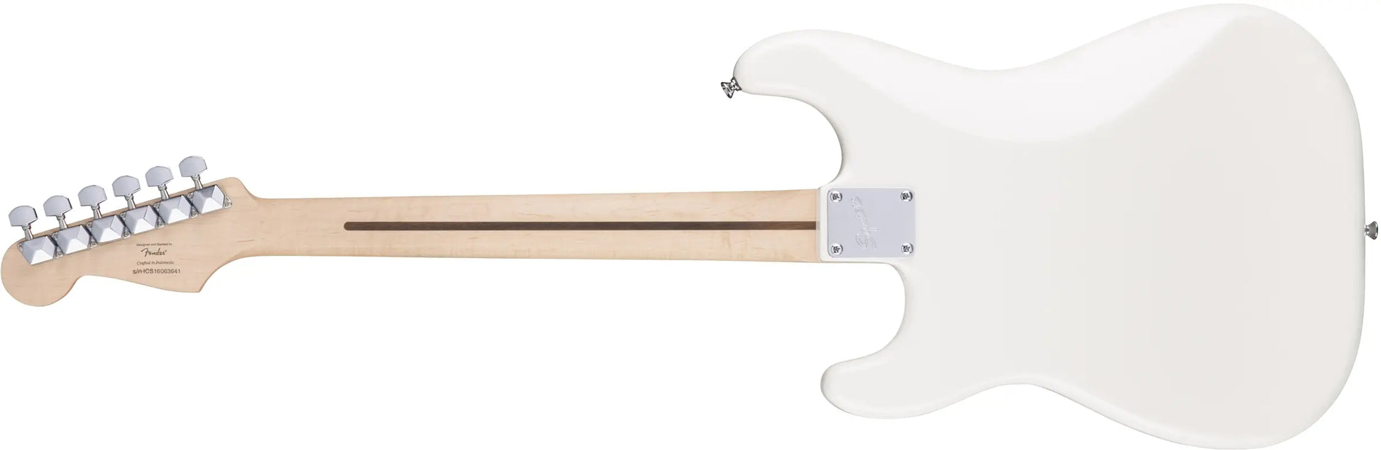 Fender Squier Bullet Stratocaster Electric Guitar – Hardtail – Arctic White detail image 3
