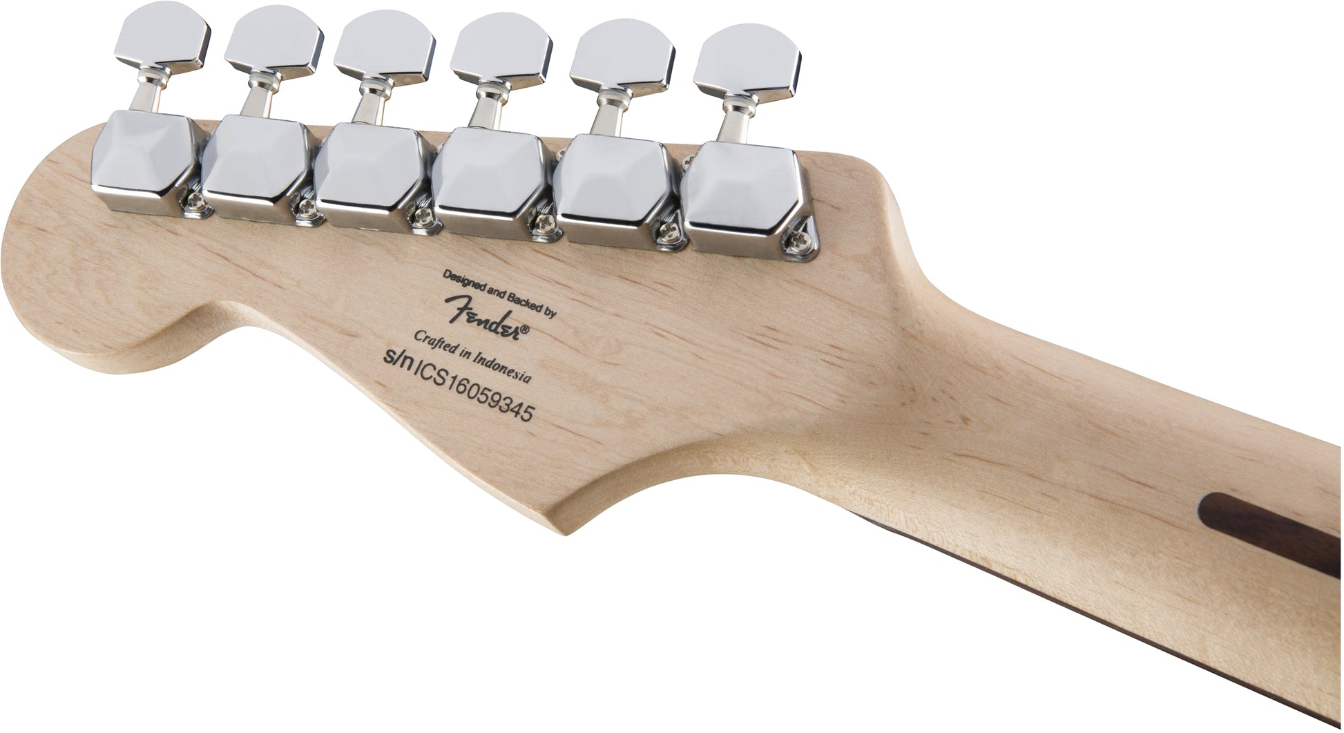 Fender Squier Bullet Stratocaster Electric Guitar – Hardtail – Arctic White detail image 5