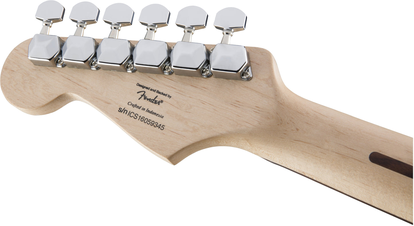 Fender Squier Bullet Stratocaster HSS Electric Guitar – Tremolo – Brown Sunburst detail image 5