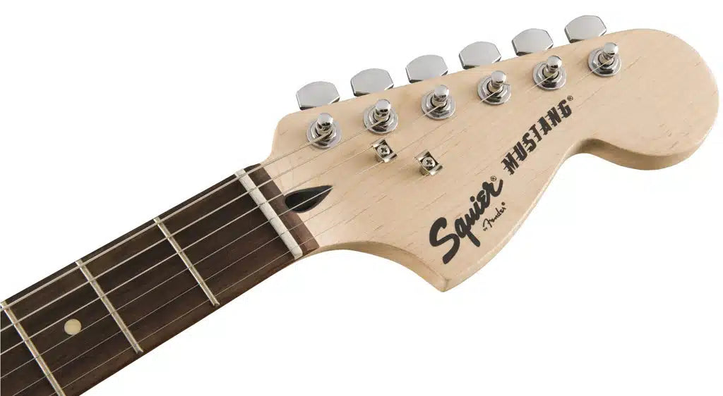Fender Squier Bullet Mustang HH Electric Guitar – Black detail image 4