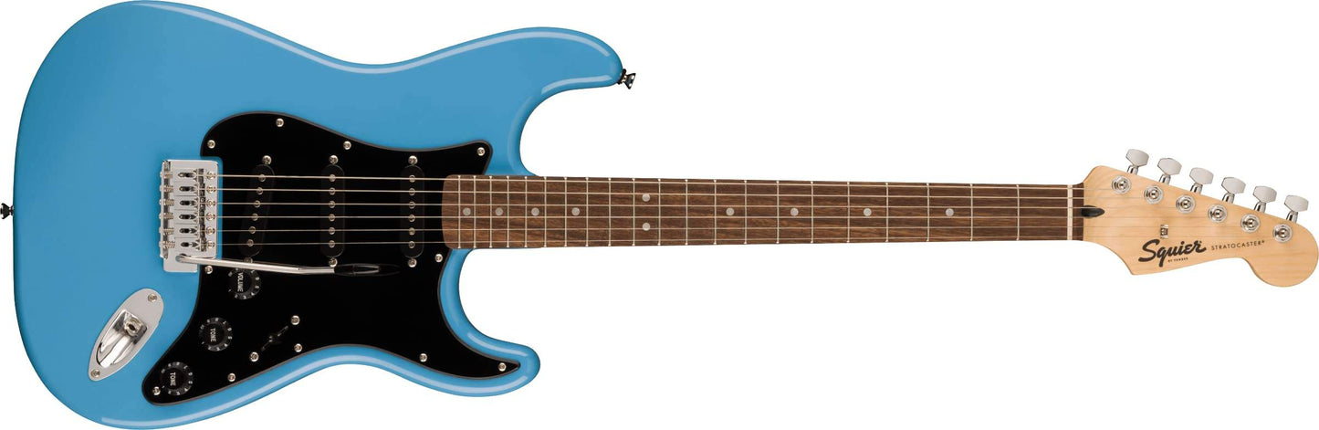 Fender Squier Sonic Stratocaster Electric Guitar - California Blue detail image 2