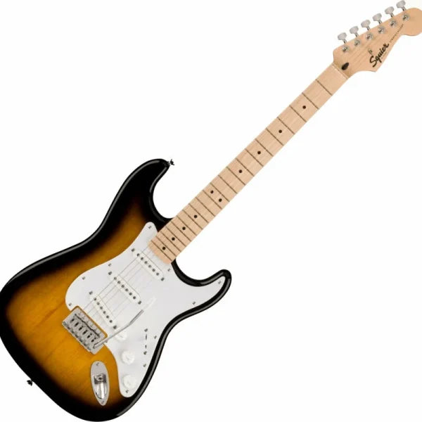 Fender Squier Sonic Stratocaster Electric Guitar - 2-Color Sunburst detail image 6