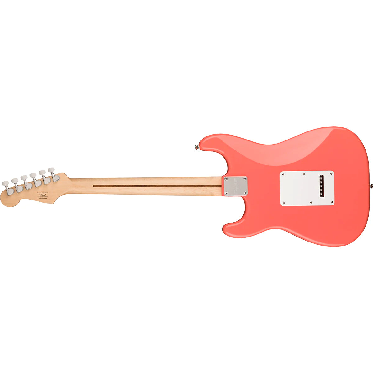 Fender Squier Sonic Stratocaster HSS Electric Guitar - Tahitian Coral detail image 3