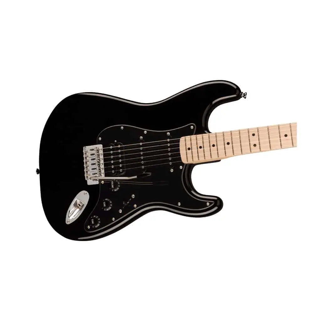 Fender Squier Sonic Stratocaster HSS Electric Guitar - Black detail image 2
