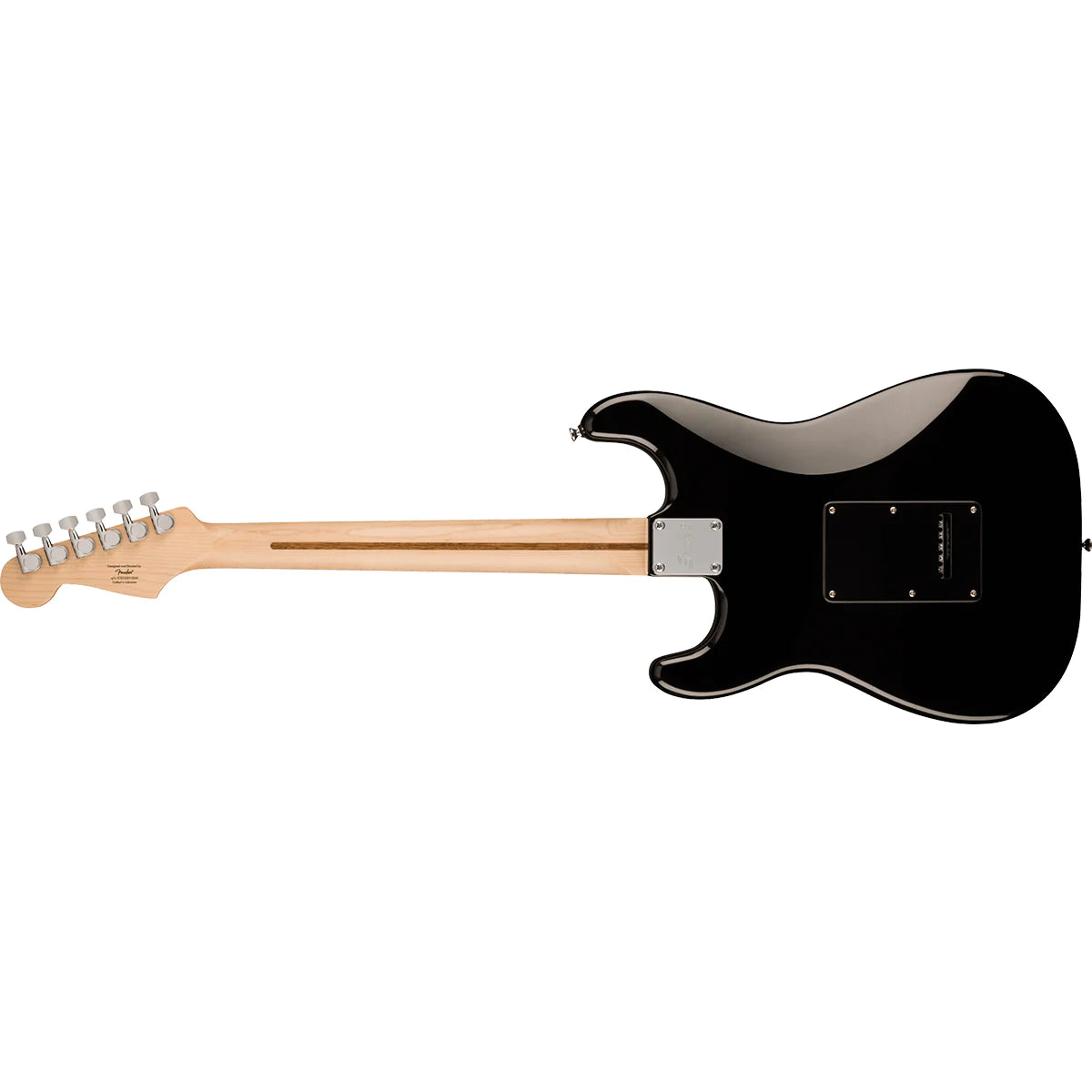 Fender Squier Sonic Stratocaster HSS Electric Guitar - Black detail image 3