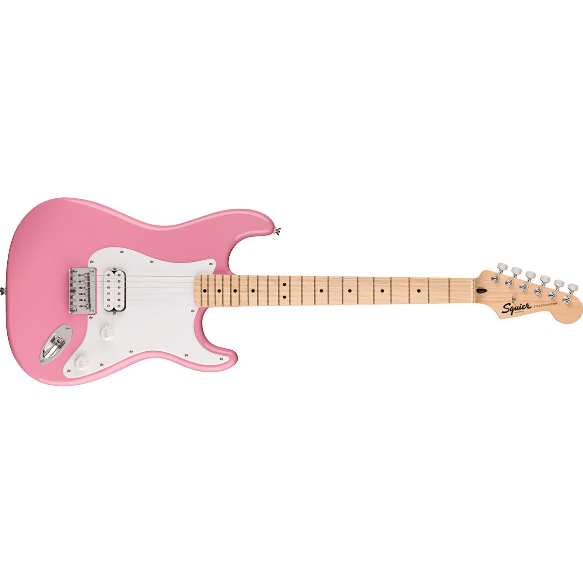 Fender Squier Sonic Stratocaster HT H Electric Guitar - Flash Pink detail image 2