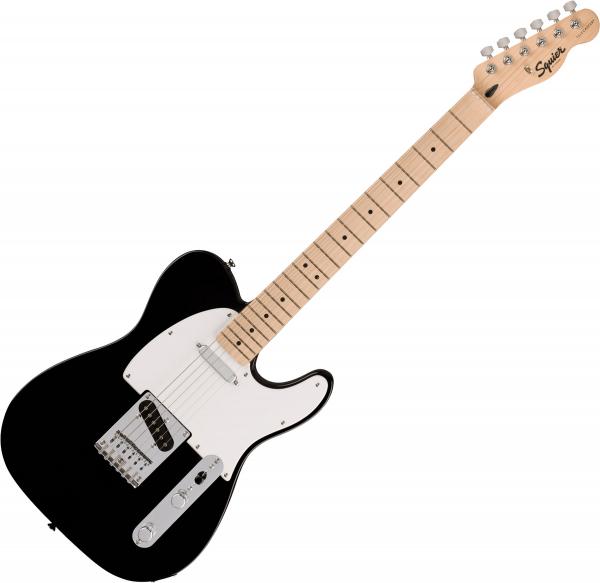 Fender Squier Sonic Telecaster Electric Guitar – Black detail image 2