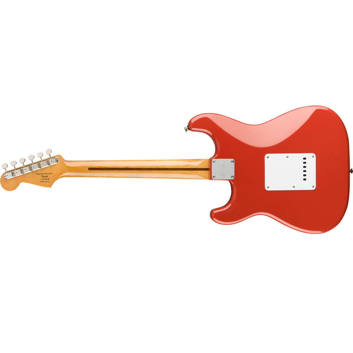 Fender Squier Classic Vibe ’50s Stratocaster Electric Guitar – Fiesta Red detail image 3