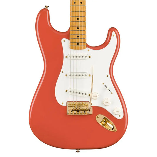 Fender Squier FSR Classic Vibe 50s Stratocaster – Maple Fretboard – Fiesta Red product image