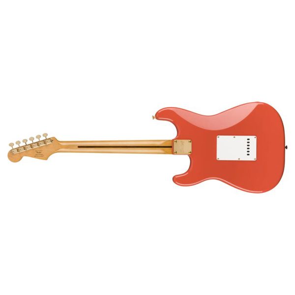 Fender Squier FSR Classic Vibe 50s Stratocaster – Maple Fretboard – Fiesta Red detail image 8