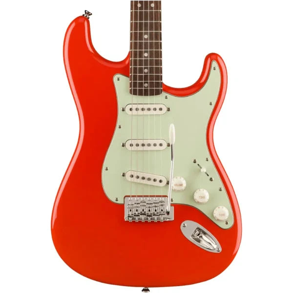 Fender Squier Limited Edition Classic Vibe 60s Stratocaster Electric Guitar - Fiesta Red detail image 7