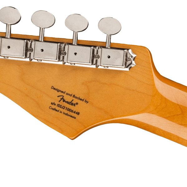 Fender Squier Limited Edition Classic Vibe 60s Stratocaster Electric Guitar - Fiesta Red detail image 12