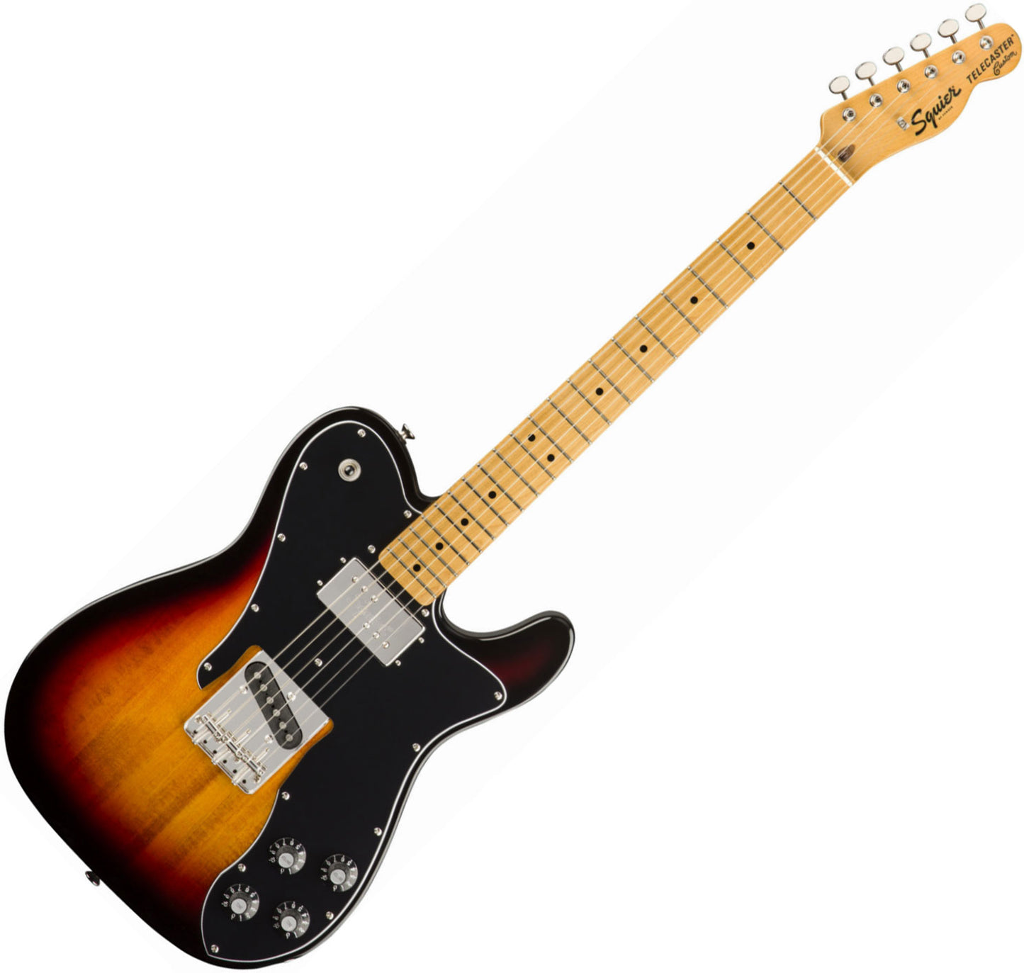 Fender Squier Classic Vibe '70s Telecaster Custom - 3-Tone Sunburst detail image 2