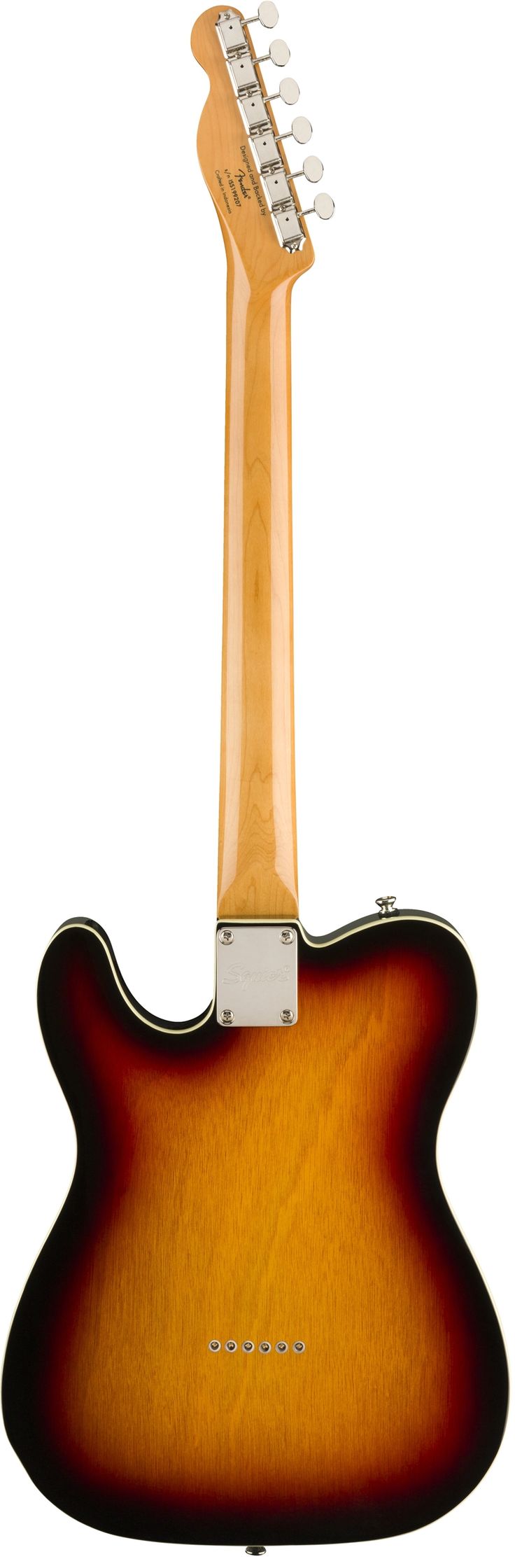 Fender Squier Classic Vibe '70s Telecaster Custom - 3-Tone Sunburst detail image 3