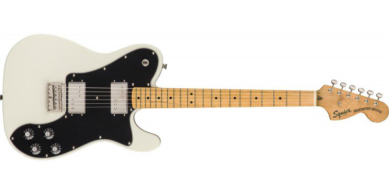 Fender Squier Classic Vibe '70s Telecaster Deluxe - Olympic White detail image 2