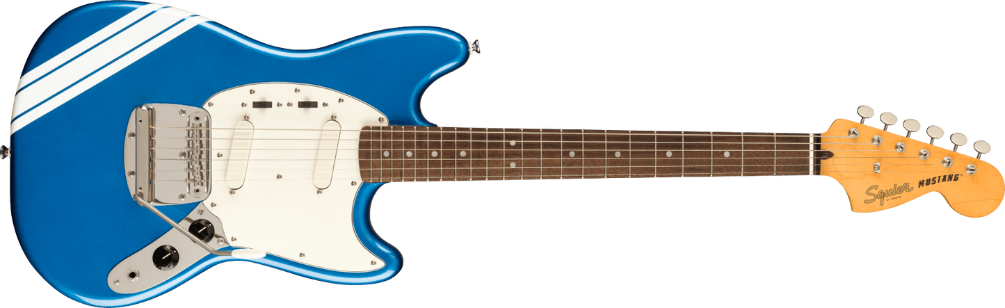 Fender Squier Classic Vibe ‘60s FSR Competition Mustang - Lake Placid Blue Guitar detail image 2