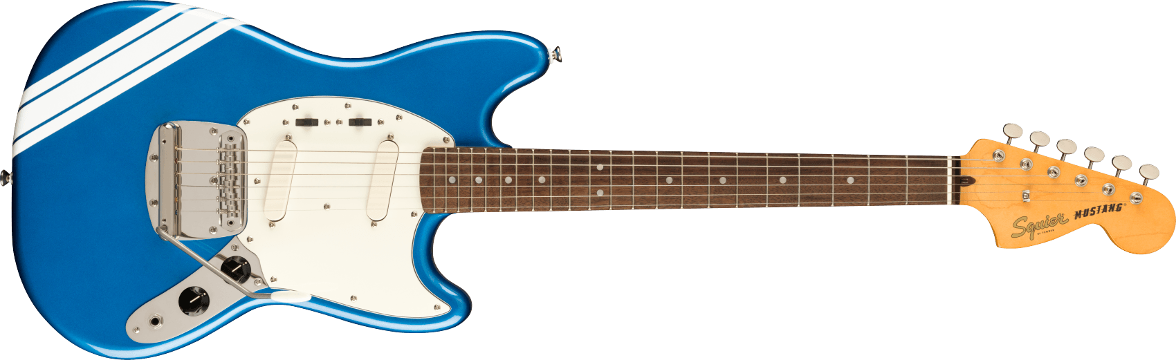 Fender Squier Classic Vibe ‘60s FSR Competition Mustang - Lake Placid Blue Guitar detail image 2