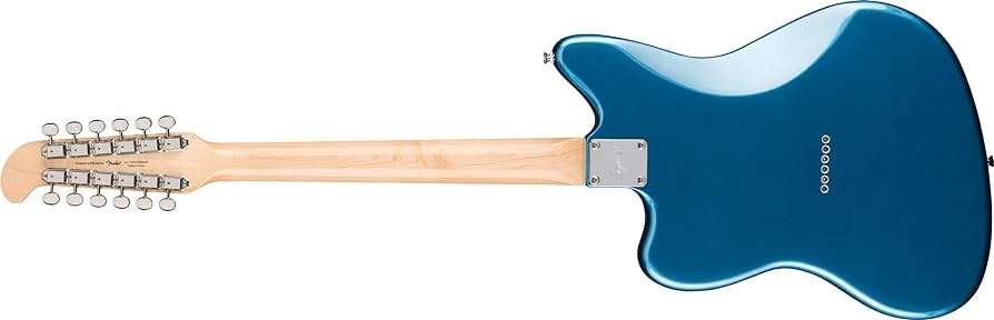 Fender Squier Paranormal Jazzmaster XII 12-string Electric Guitar - Lake Placid Blue detail image 4