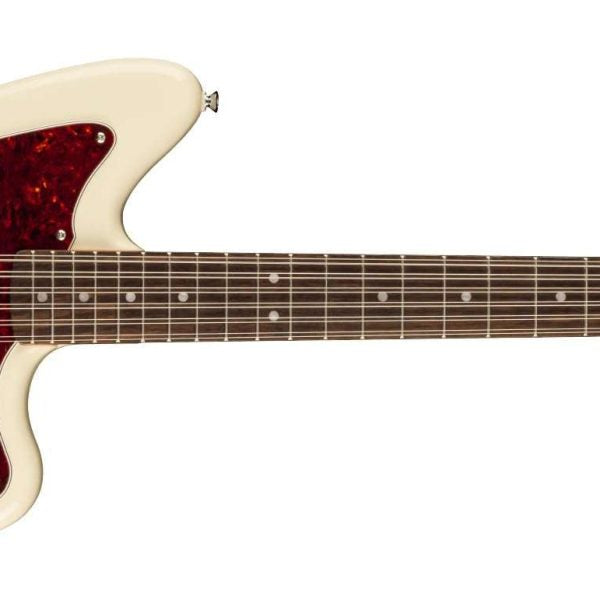 Fender Squier Paranormal Jazzmaster XII 12-string Electric Guitar - Olympic White detail image 6