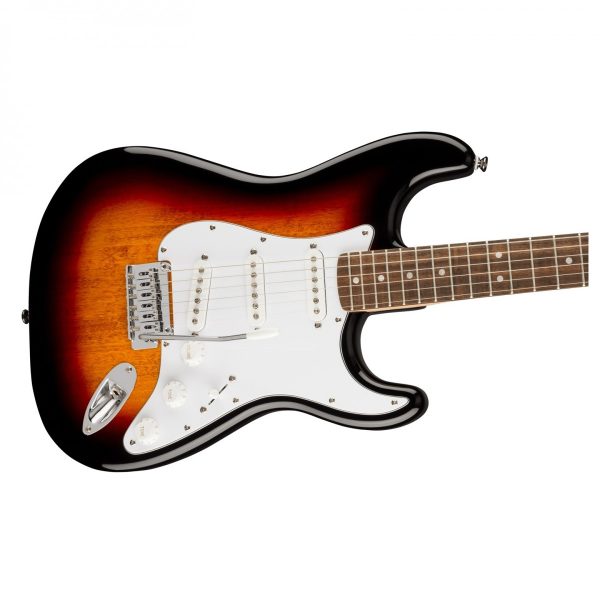 Fender Squier Affinity Series Stratocaster Electric Guitar – 3-Color Sunburst with Laurel Fingerboard detail image 9