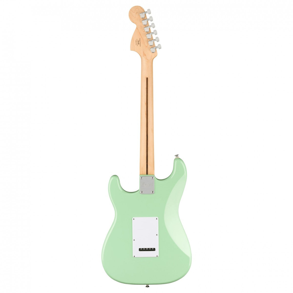 Fender Squier FSR Affinity Series Stratocaster Electric Guitar, Surf Green detail image 3