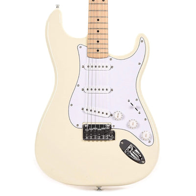 Fender Squier Affinity Series Stratocaster Electric Guitar – Olympic White with Maple Fingerboard product image