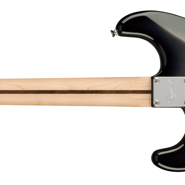 Fender Squier FSR Affinity Series Stratocaster QMT Electric Guitar - Black Burst detail image 9