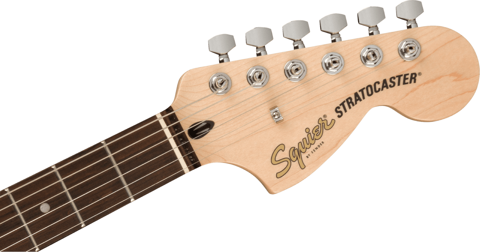 Fender Squier FSR Affinity Series Stratocaster QMT Electric Guitar - Black Burst detail image 5