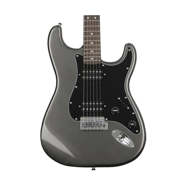 Fender Squier Affinity Series Stratocaster Electric Guitar - Charcoal Frost Metallic with Laurel Fingerboard detail image 6