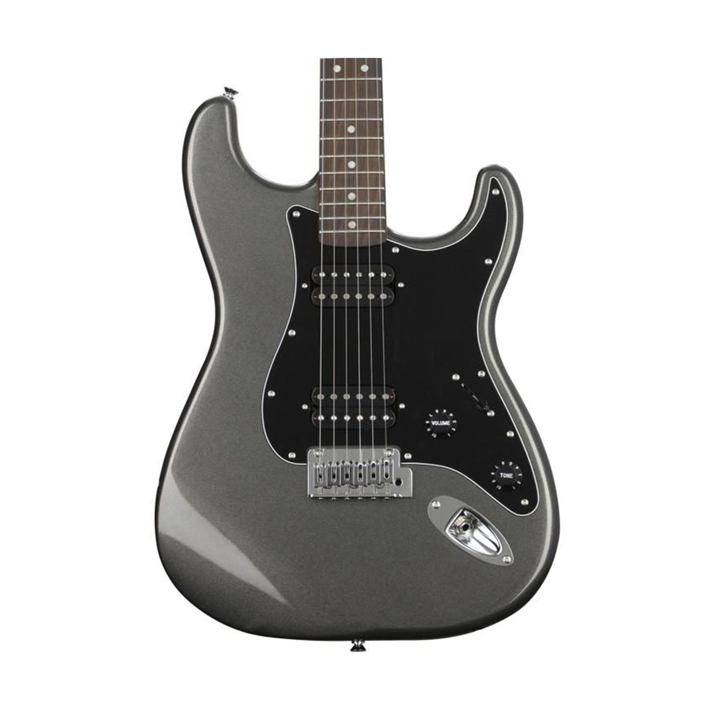 Fender Squier Affinity Series Stratocaster Electric Guitar - Charcoal Frost Metallic with Laurel Fingerboard product image