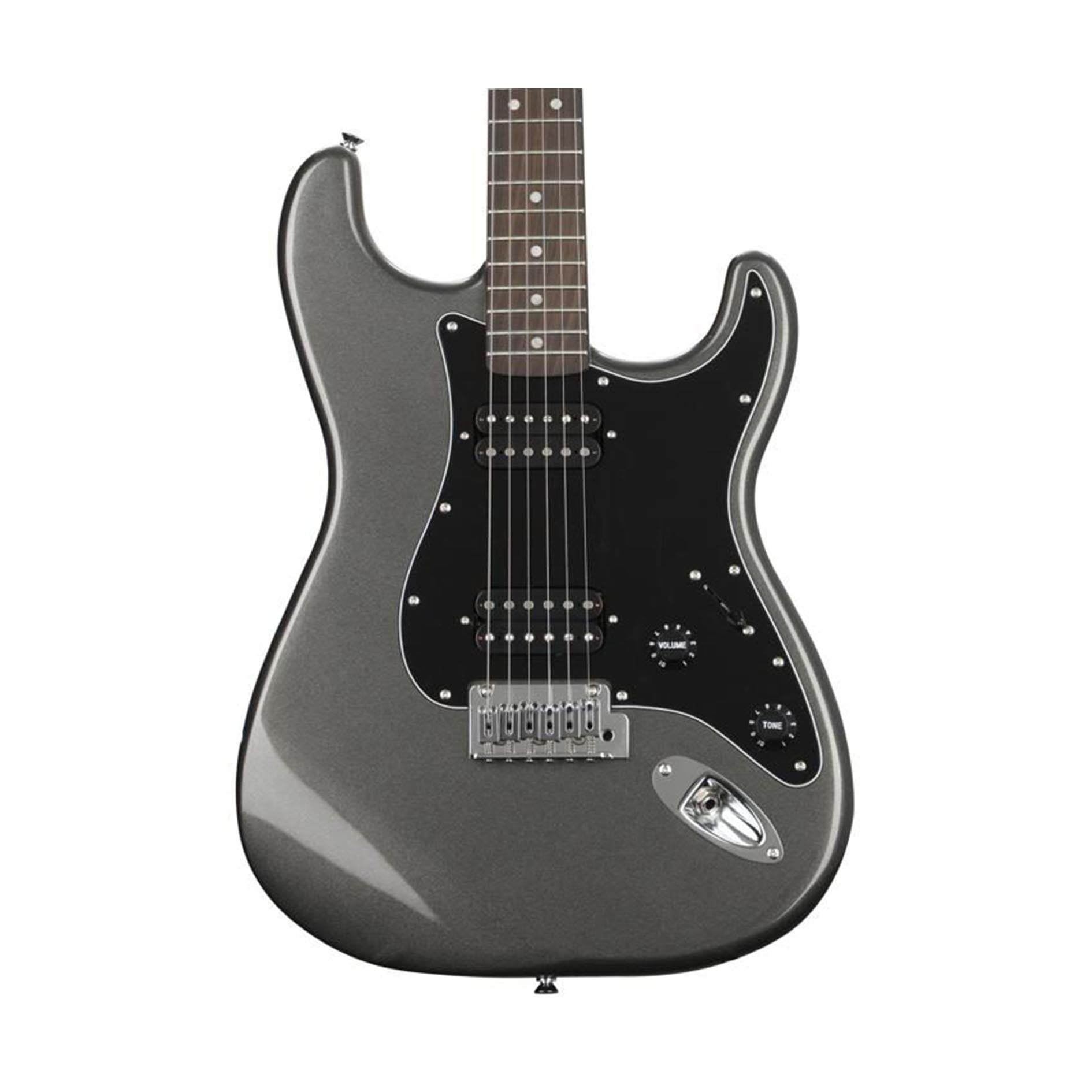 Fender Squier Affinity Series Stratocaster Electric Guitar - Charcoal Frost Metallic with Laurel Fingerboard product image
