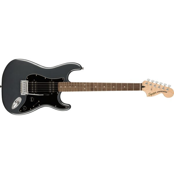 Fender Squier Affinity Series Stratocaster Electric Guitar - Charcoal Frost Metallic with Laurel Fingerboard detail image 7