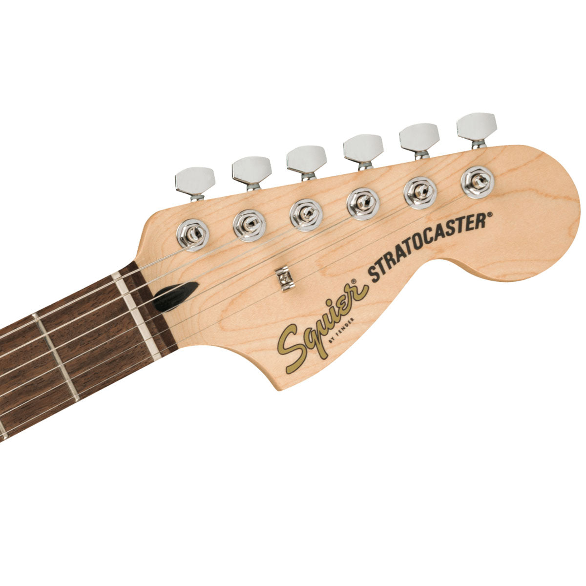 Fender Squier Affinity Series Stratocaster Electric Guitar - Charcoal Frost Metallic with Laurel Fingerboard detail image 4