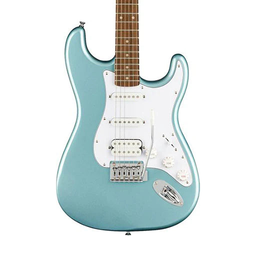 Fender Squier FSR Affinity Series HSS Stratocaster Electric Guitar, Laurel FB, Ice Blue Metallic product image