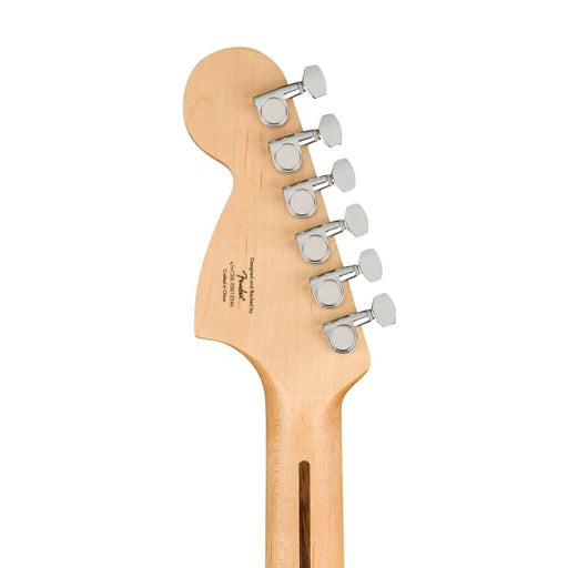 Fender Squier FSR Affinity Series HSS Stratocaster Electric Guitar, Laurel FB, Ice Blue Metallic detail image 5