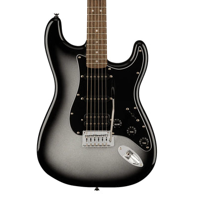 Fender Squier FSR Affinity Series Stratocaster HSS, Laurel Fingerboard, Black Pickguard, Silverburst product image