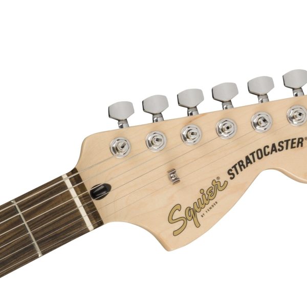 Fender Squier Affinity Stratocaster HSS Electric Guitar – Olympic White with Indian Laurel Fingerboard detail image 11