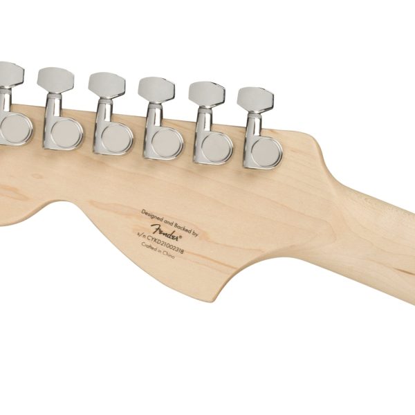 Fender Squier Affinity Stratocaster HSS Electric Guitar – Olympic White with Indian Laurel Fingerboard detail image 12