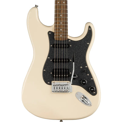 Fender Squier Affinity Stratocaster HSS Electric Guitar – Olympic White with Indian Laurel Fingerboard product image