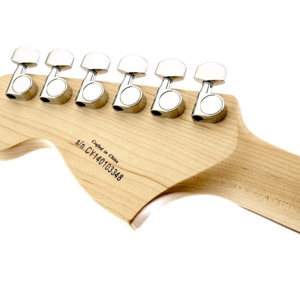 Fender Squier Affinity Stratocaster HSS Electric Guitar – Laurel Fretboard – Metallic Black detail image 9