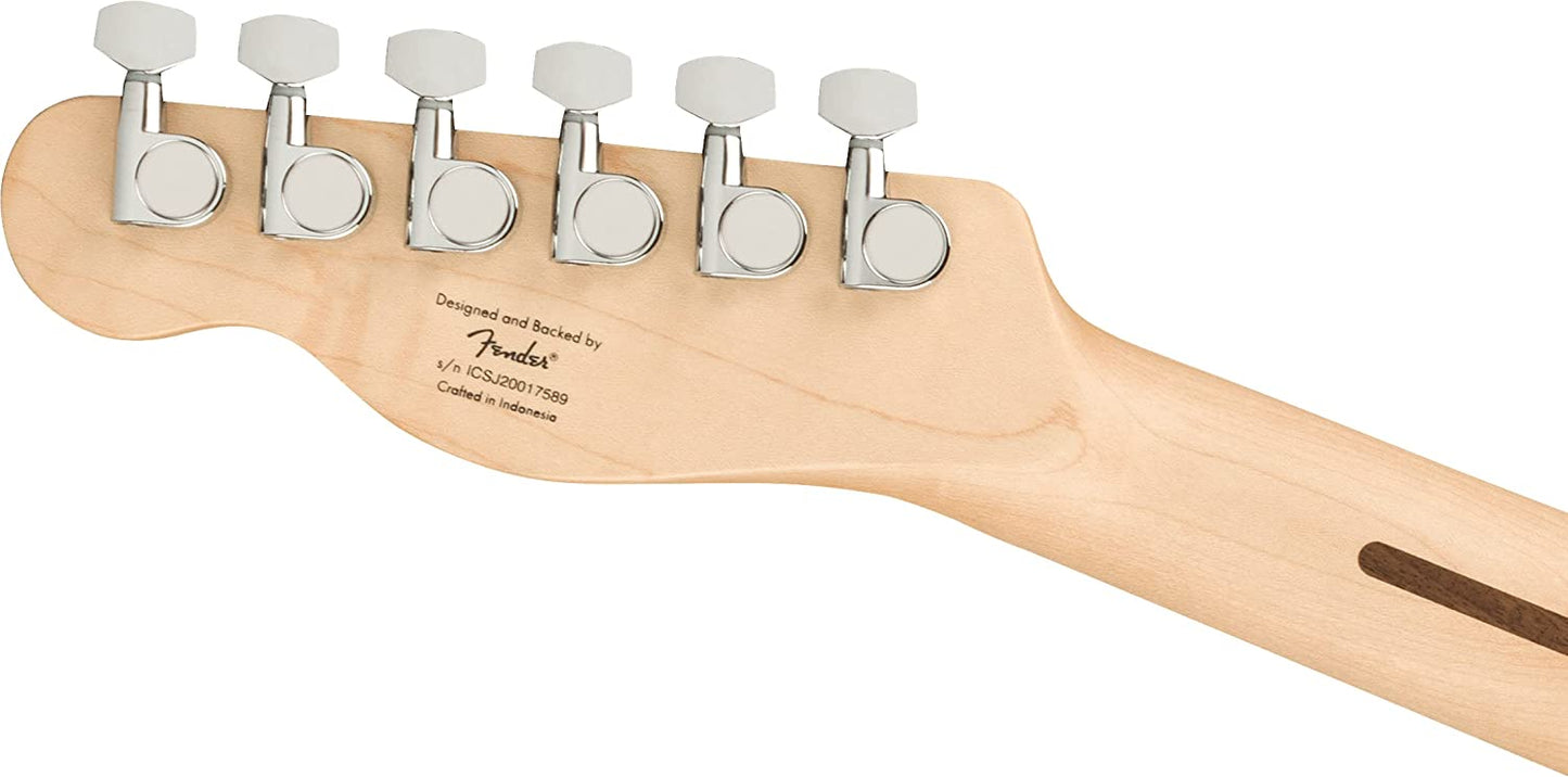 Fender Squier Affinity Series Telecaster Electric Guitar - Lake Placid Blue with Laurel Fingerboard detail image 5