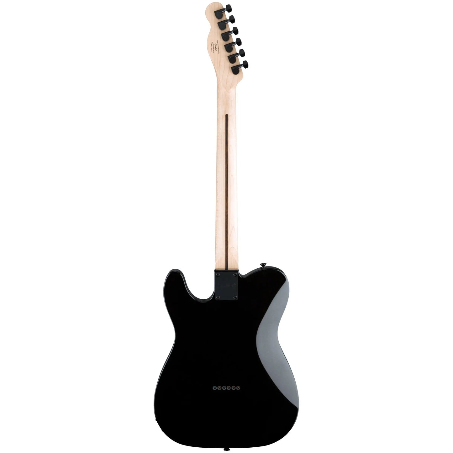 Fender Squier FSR Affinity Series Telecaster HH Electric Guitar Metallic Black w/ Black Pickguard & Hardware detail image 3