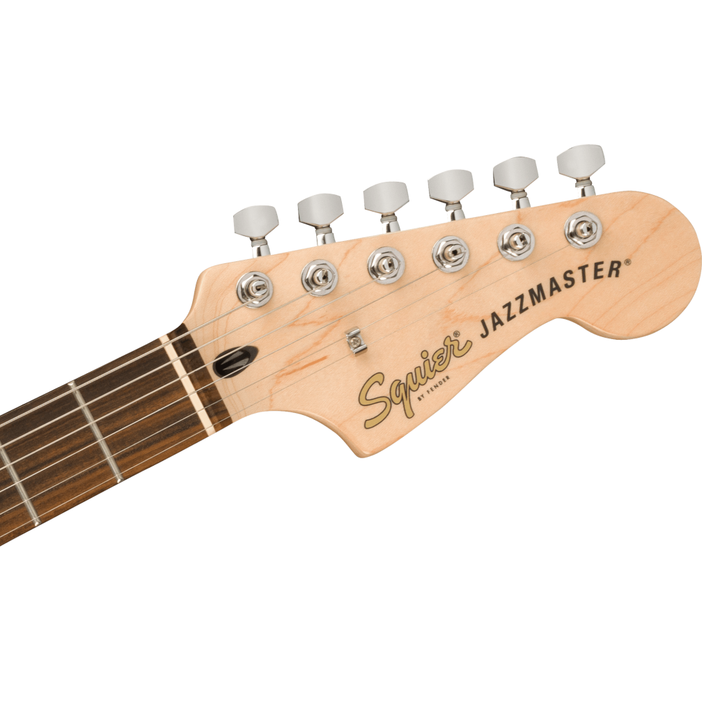Fender Squier Affinity Series Jazzmaster – Burgundy Mist with Laurel Fingerboard detail image 4