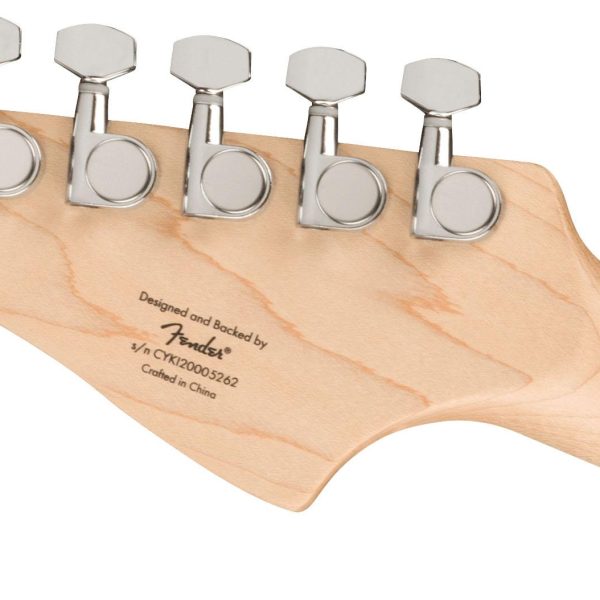 Fender Squier Affinity Series Jazzmaster – Burgundy Mist with Laurel Fingerboard detail image 10
