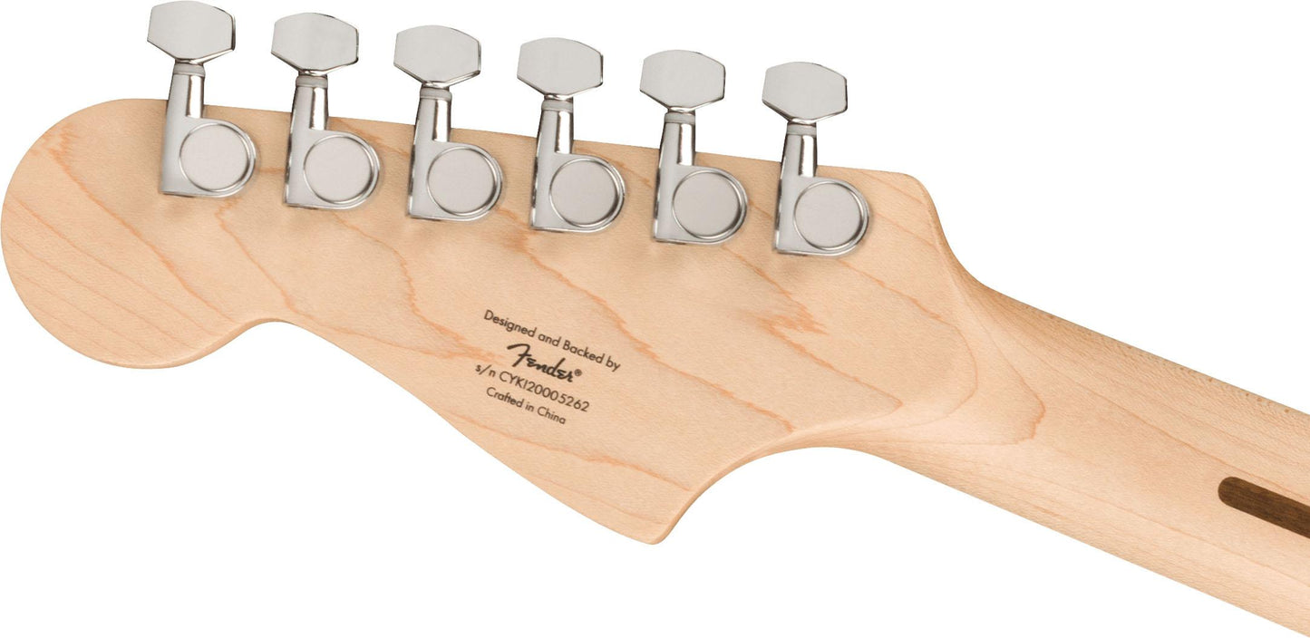 Fender Squier Affinity Series Jazzmaster – Burgundy Mist with Laurel Fingerboard detail image 5