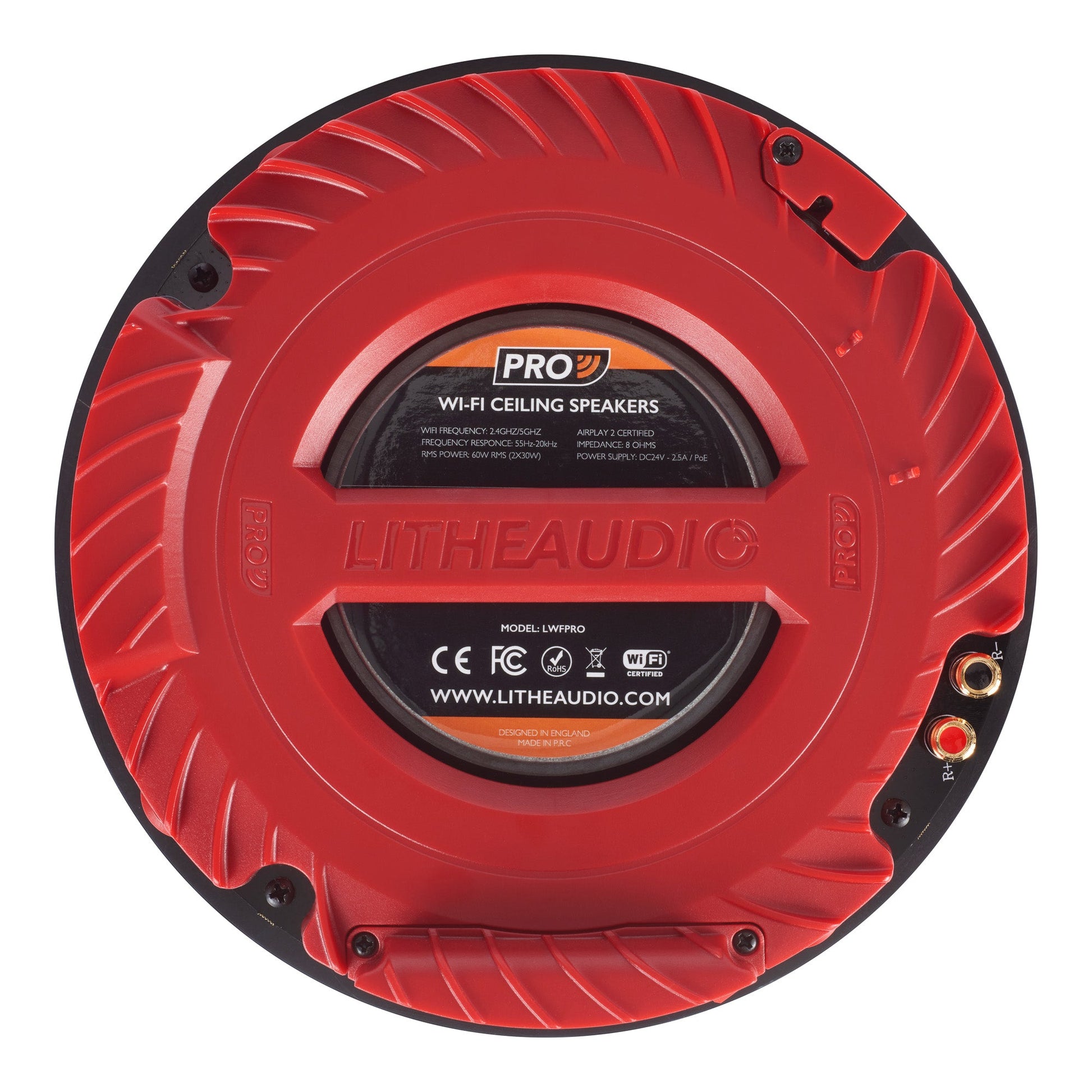 Lithe Audio Pro Series Wi-Fi Ceiling Speaker (Single) - View 3