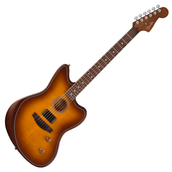 Fender Acoustasonic Jazzmaster Acoustic-Electric Guitar – HB detail image 2