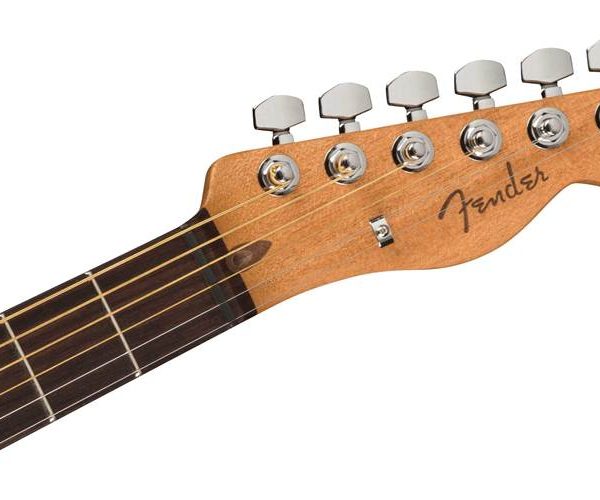Fender Acoustasonic Player Telecaster Acoustic-electric Guitar - Shadow Burst with Rosewood Fingerboard detail image 11