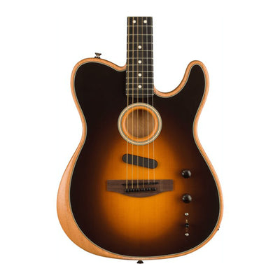 Fender Acoustasonic Player Telecaster Acoustic-electric Guitar - Shadow Burst with Rosewood Fingerboard product image